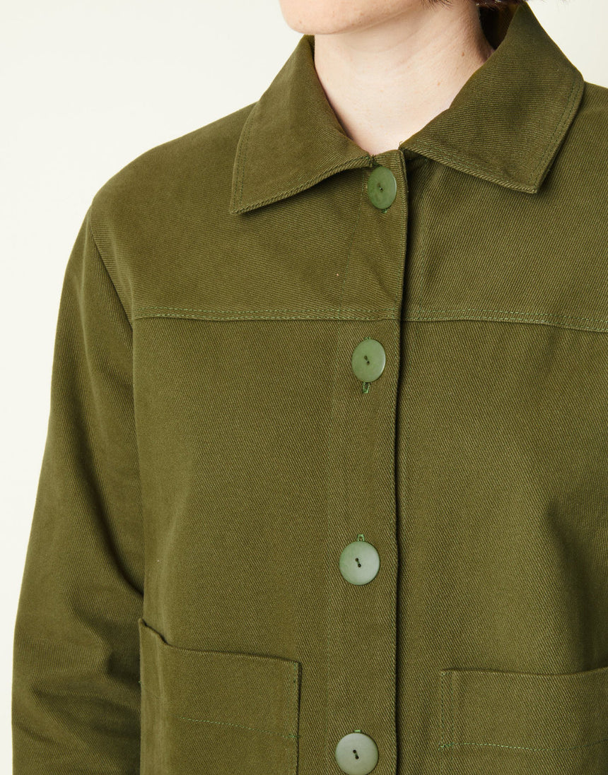 La Veste Workwear Jacket Sewing Pattern, Atelier Brunette