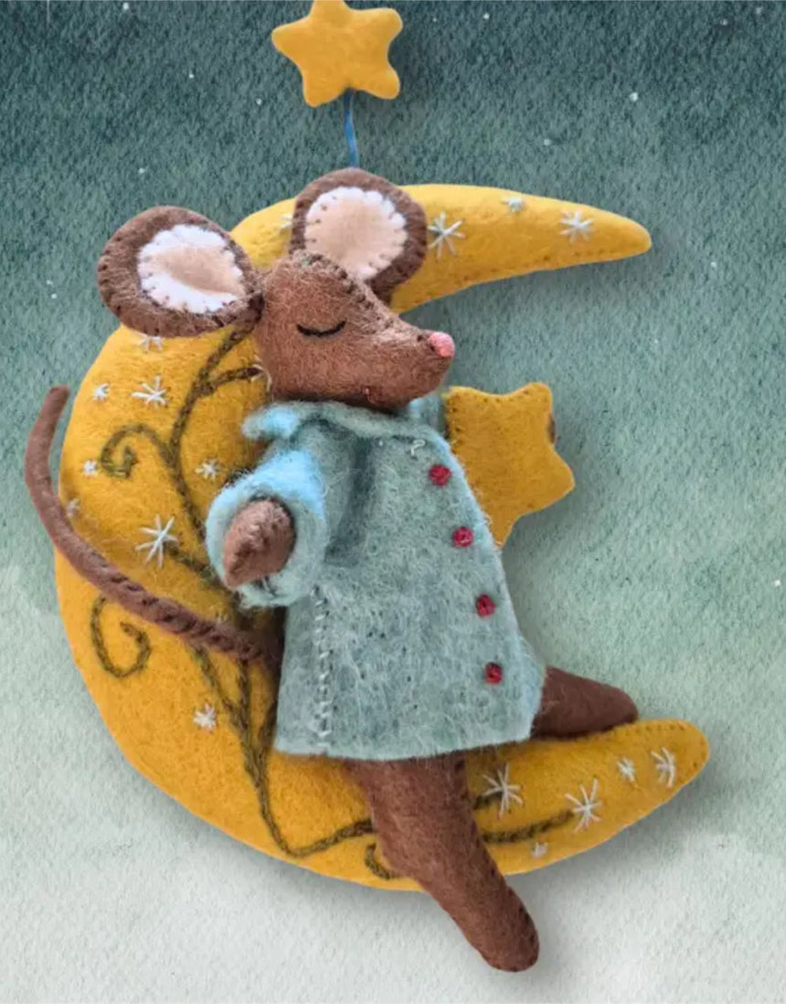 Little Mouse Makes a Wish Felt Craft Mini Kit, Corinne Lapierre