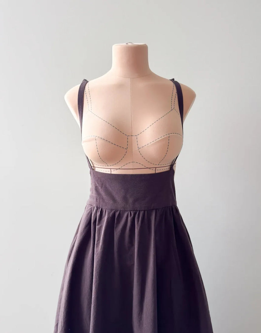 Low Bib Pinafore PDF Sewing Pattern,  Sewing Therapy