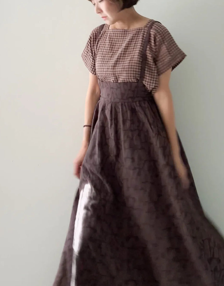 Low Bib Pinafore PDF Sewing Pattern,  Sewing Therapy