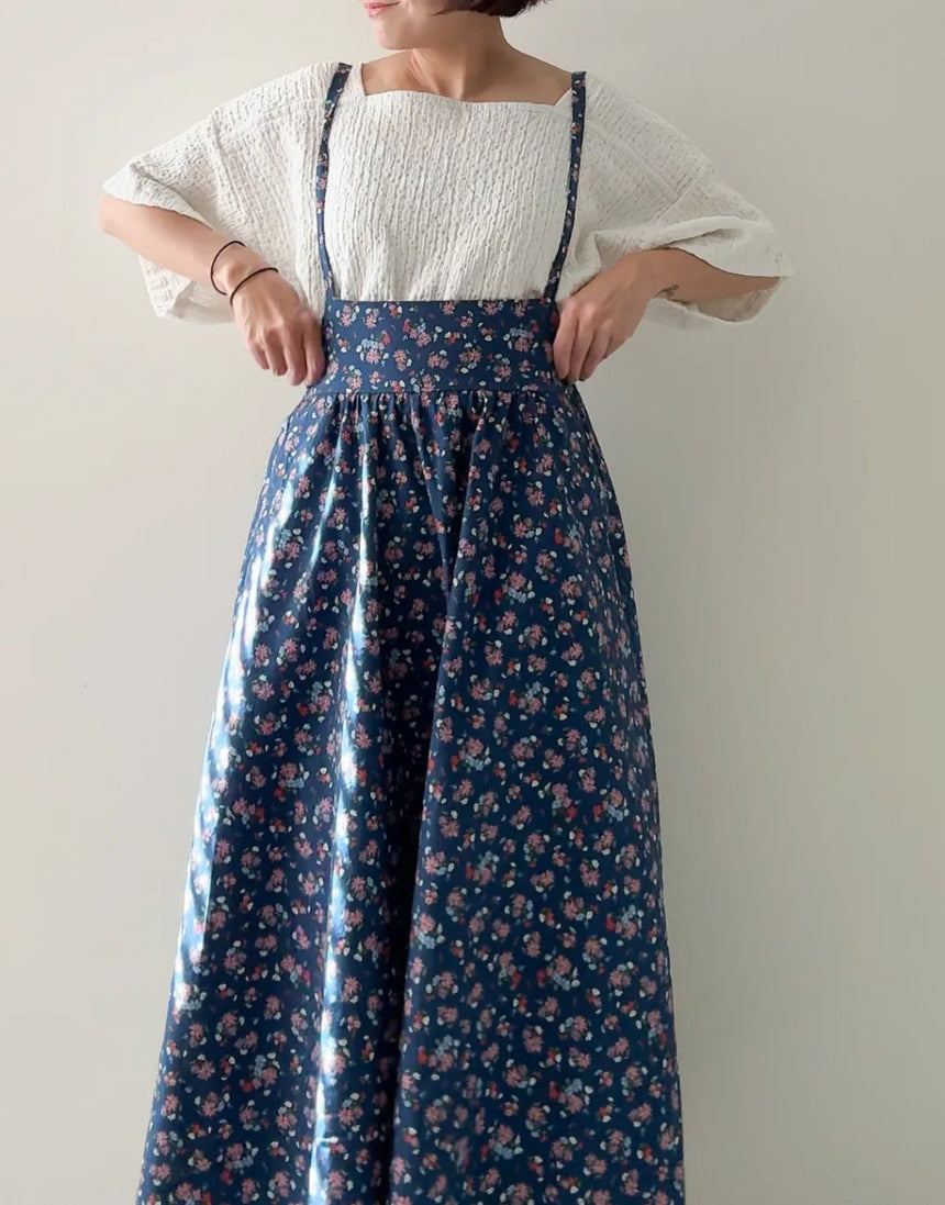 Low Bib Pinafore PDF Sewing Pattern,  Sewing Therapy