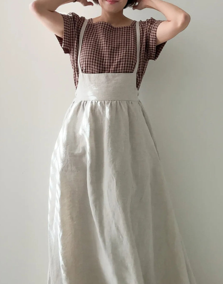 Low Bib Pinafore PDF Sewing Pattern,  Sewing Therapy