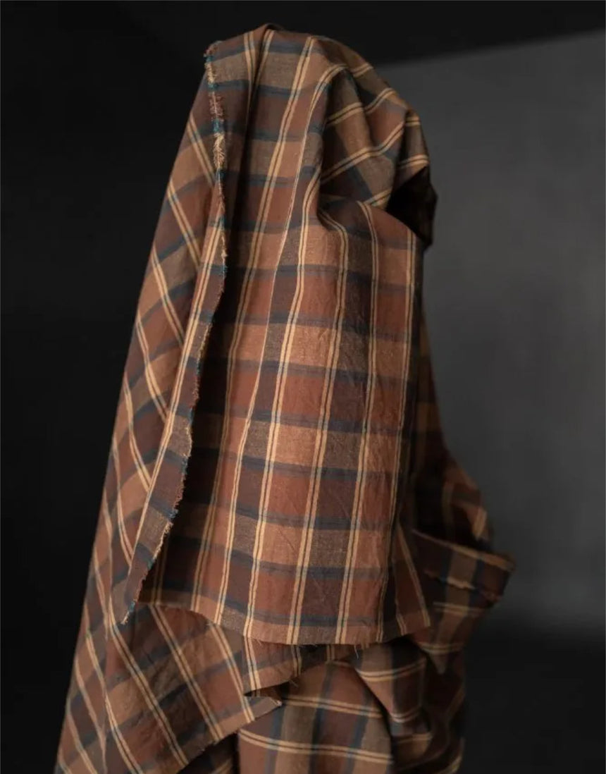 Mallion Organic Cotton/Linen Stripe, Merchant & Mills
