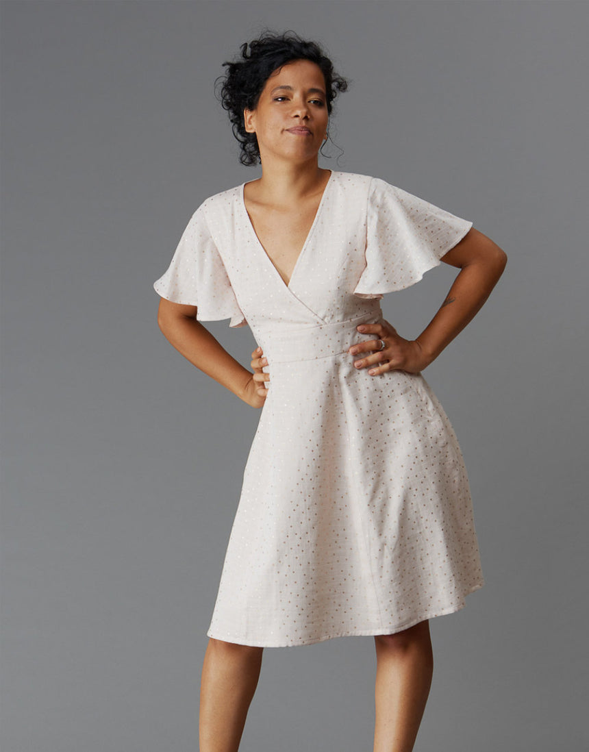 Magnolia Dress PDF Download Sewing Pattern, Deer & Doe