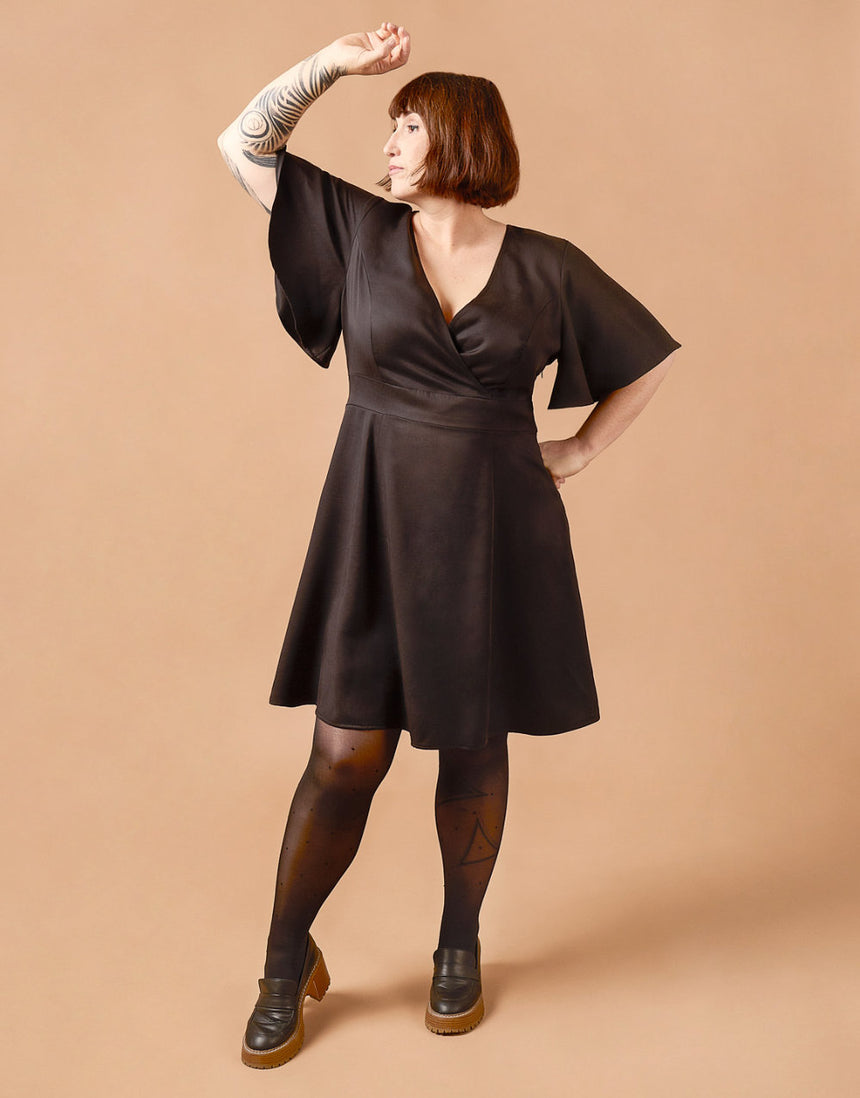 Magnolia Dress PDF Download Sewing Pattern, Deer & Doe