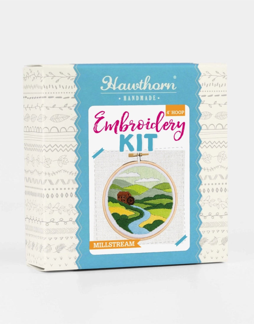 Millstream Mini Embroidery Kit, Hawthorn Handmade