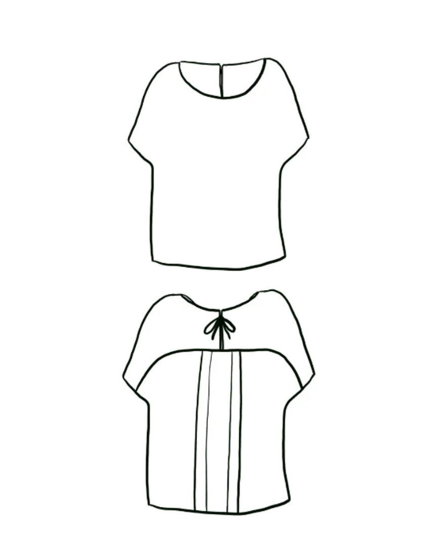 Le Top Miss Palma Paper Sewing Pattern, Maison Fauve - Girls