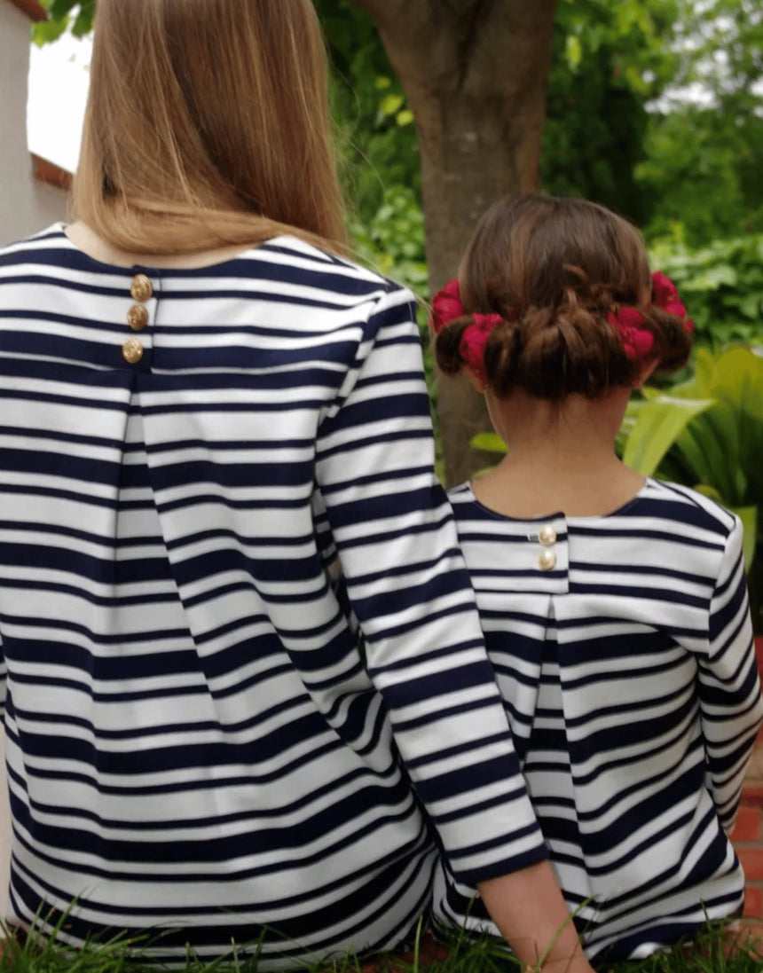 La Blouse Miss Violette Paper Sewing Pattern, Maison Fauve - Girls