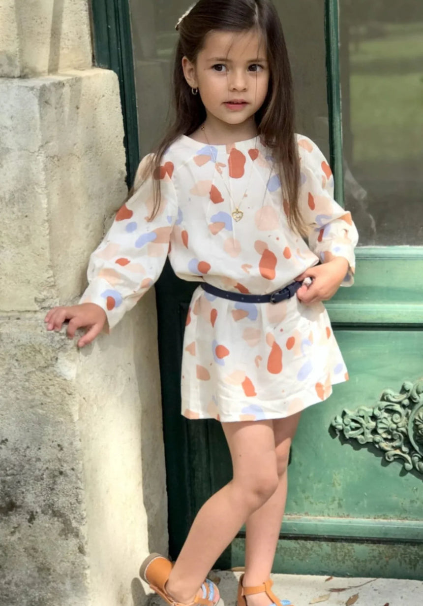 Miss Zenith Blouse Girls Paper Sewing Pattern, Maison Fauve