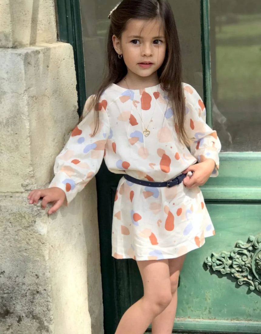 La Blouse/Robe Miss Zenith Paper Sewing Pattern, Maison Fauve - Girls