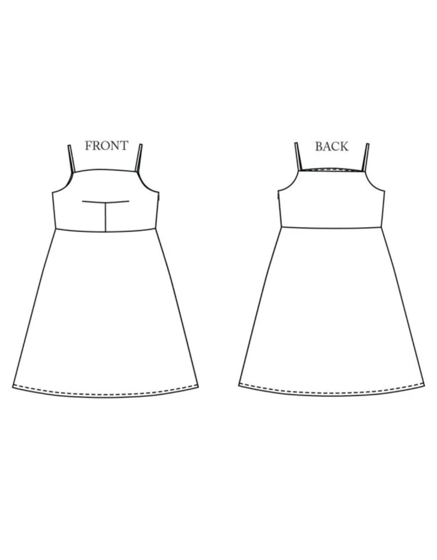 The Sommer Dress, Merchant and Mills Sewing Pattern