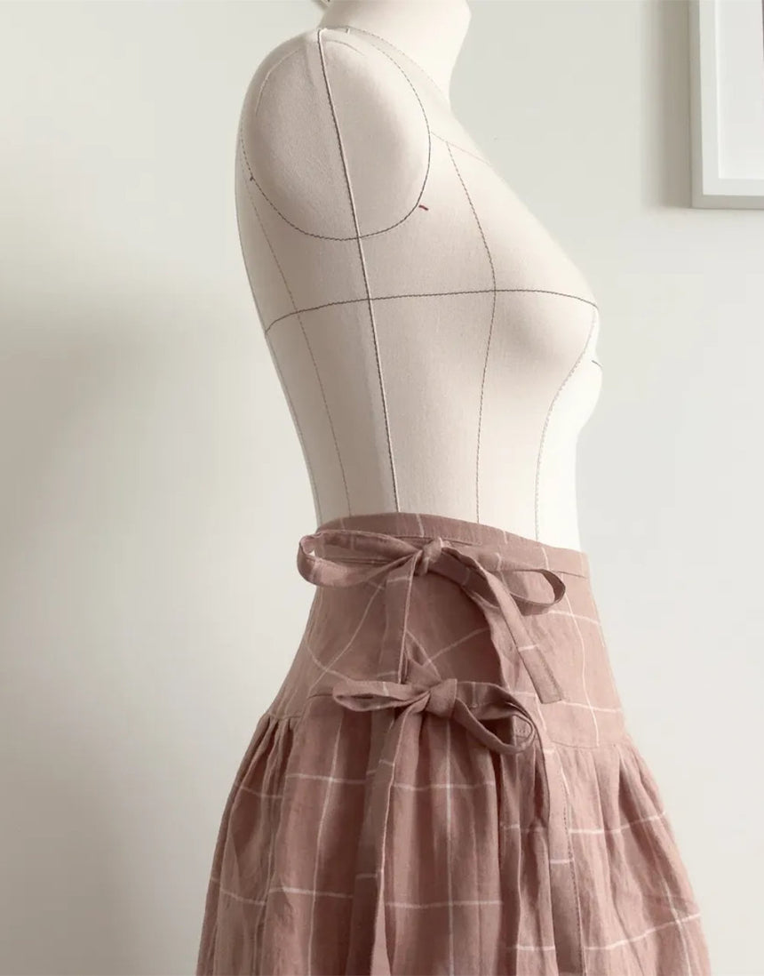La Ciotat Wrap Skirt Pattern PDF Download Sewing Pattern, Sewing Therapy