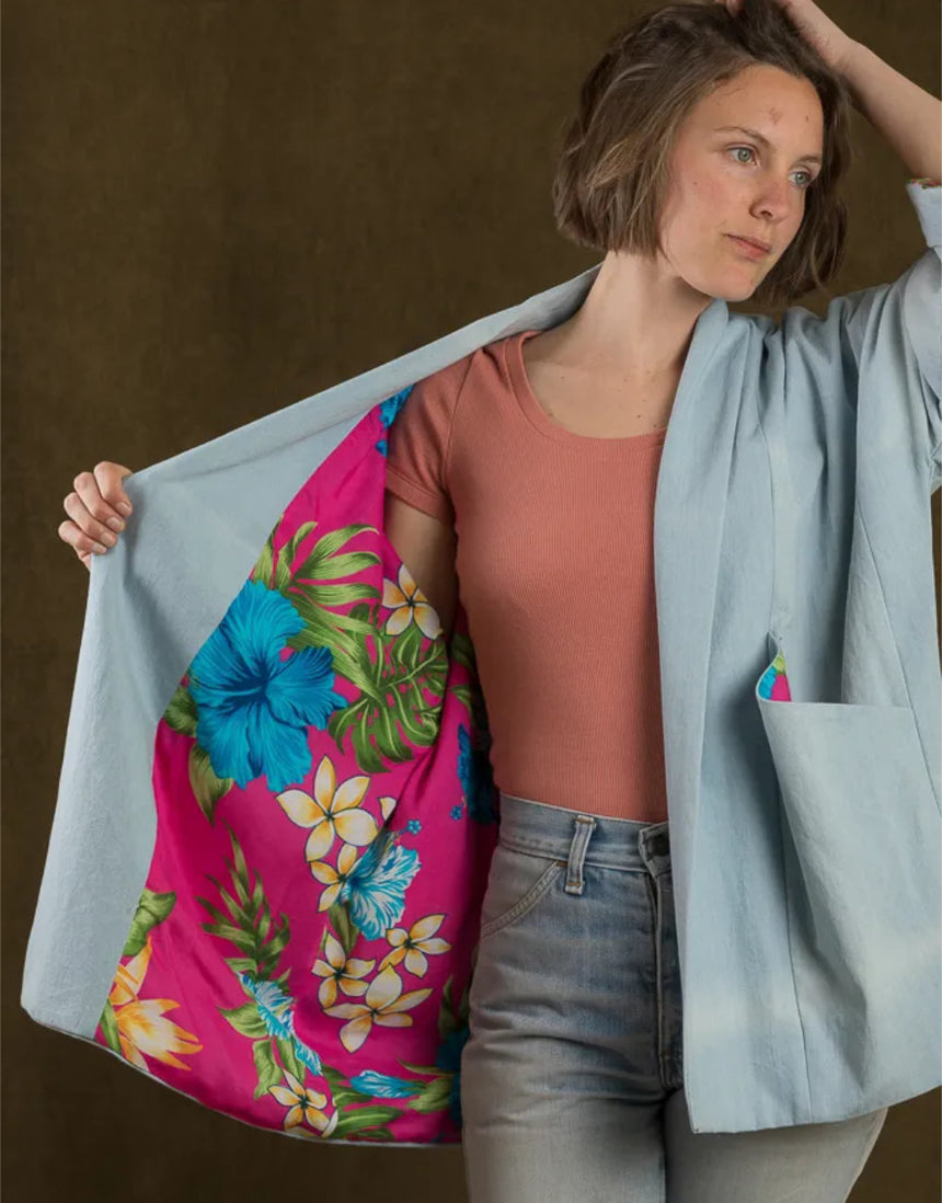 Oversized Pekka Jacket PDF Sewing Pattern, Ready To Sew