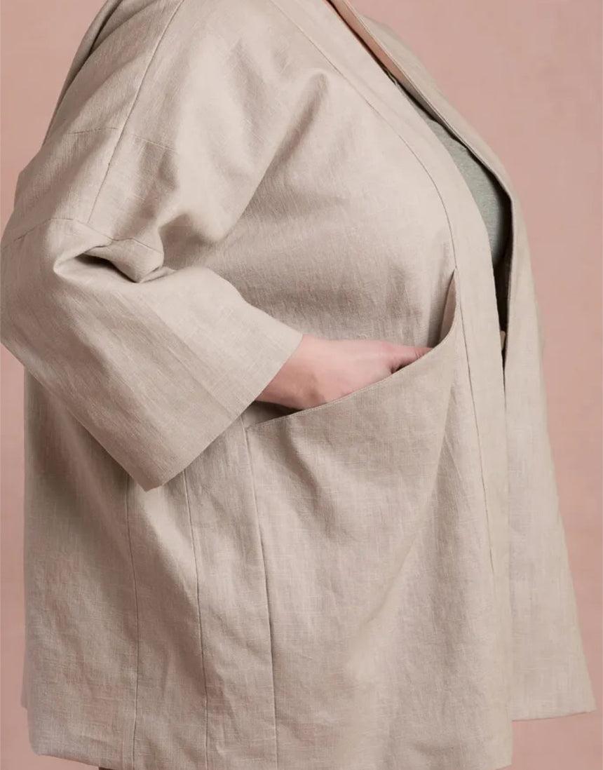 Oversized Pekka Jacket PDF Sewing Pattern, Ready To Sew