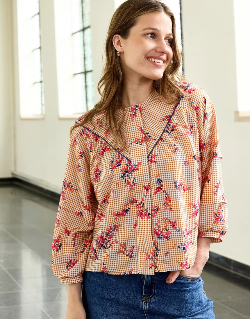 Phoebe Blouse Paper Sewing Pattern, Atelier Jupe