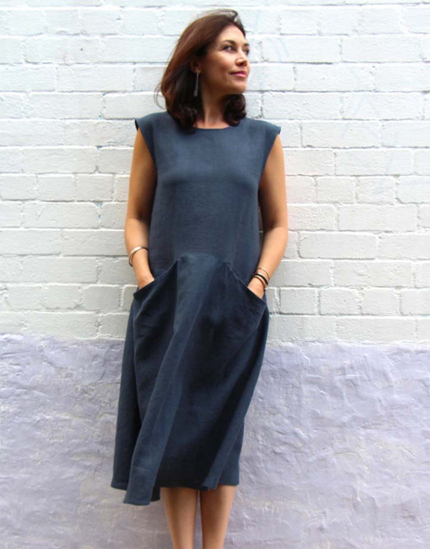 Pia Dress Sewing Pattern, Tessuti