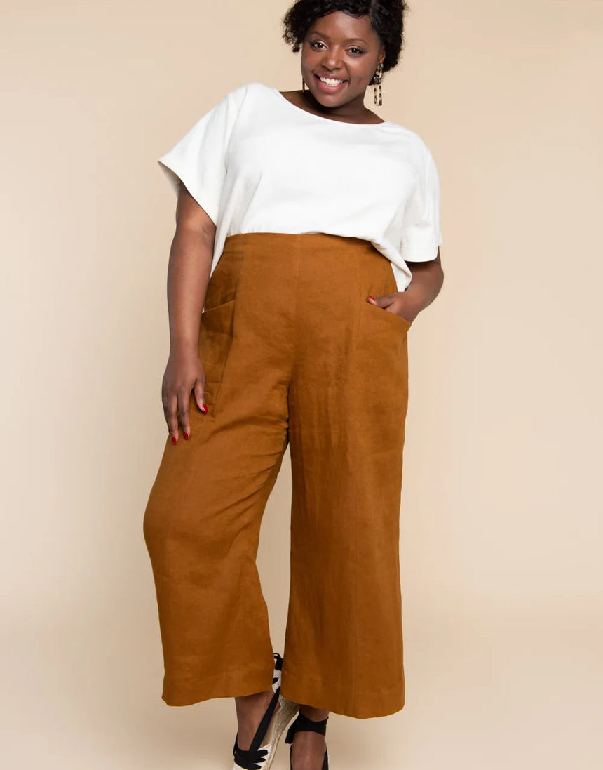 Pietra Pants and Shorts PDF Sewing Pattern, Closet Core