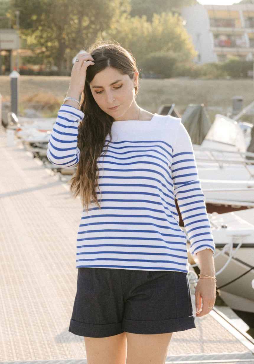 Pirate Breton Top Paper Sewing Pattern, Maison Fauve