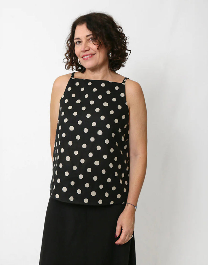 Romy Top and Dress Sewing Pattern, Tessuti