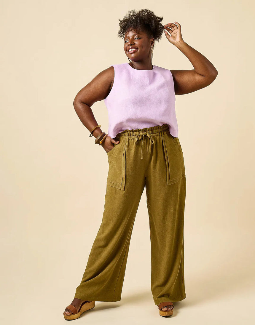 Sepia Pants and Shorts PDF Sewing Pattern, Closet Core