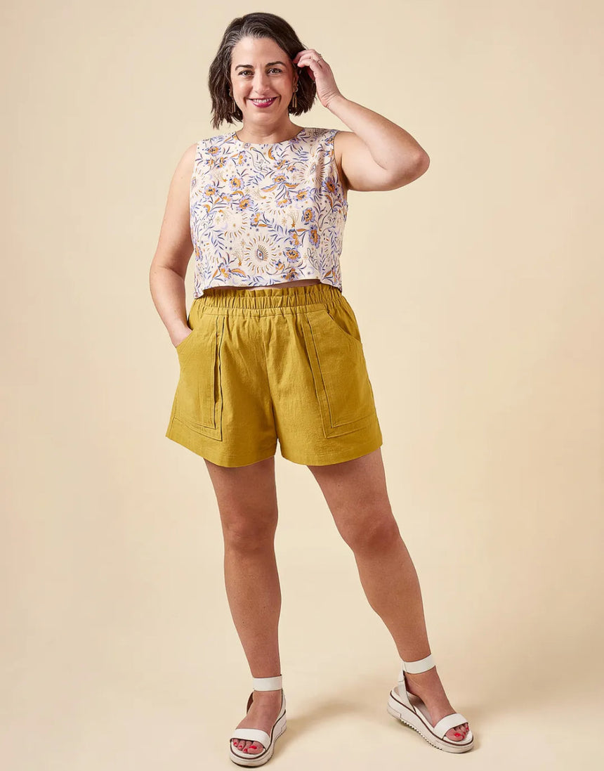 Sepia Pants and Shorts PDF Sewing Pattern, Closet Core