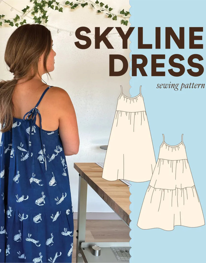 Skyline Dress PDF Sewing Pattern, Syd Graham