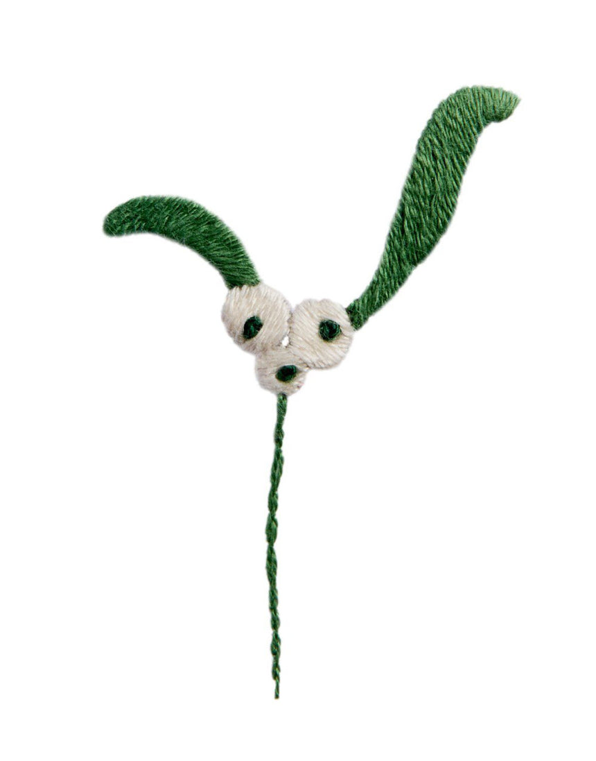 Mistletoe Stick and Stitch Embroidery Kit, Rico Design