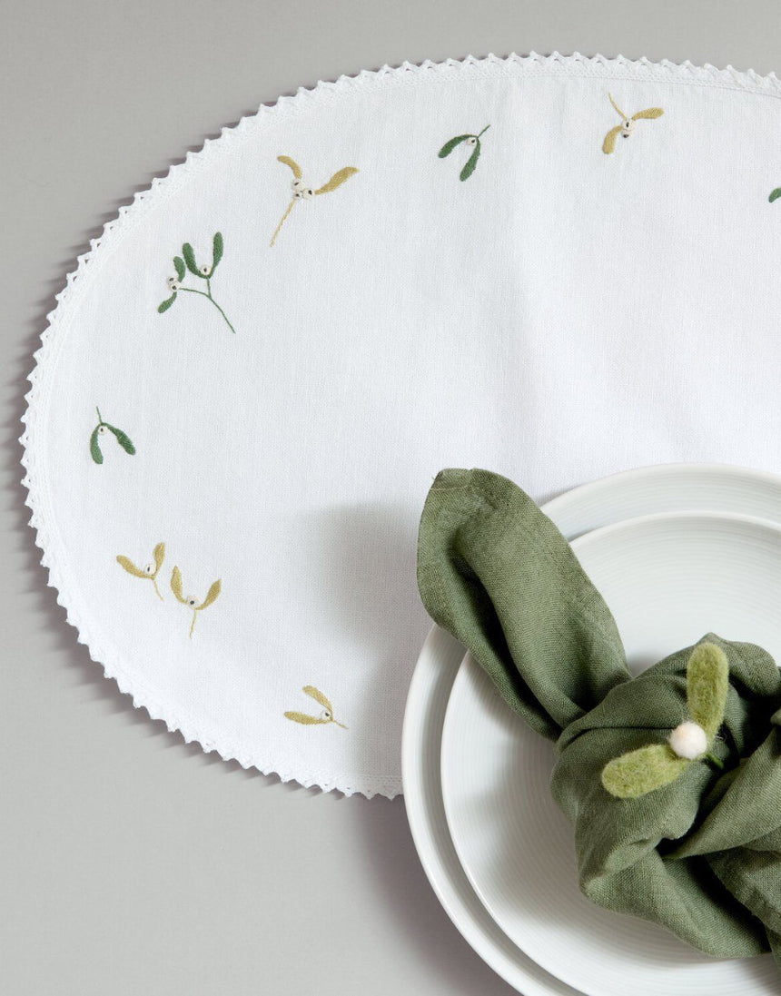 Mistletoe Stick and Stitch Embroidery Kit, Rico Design