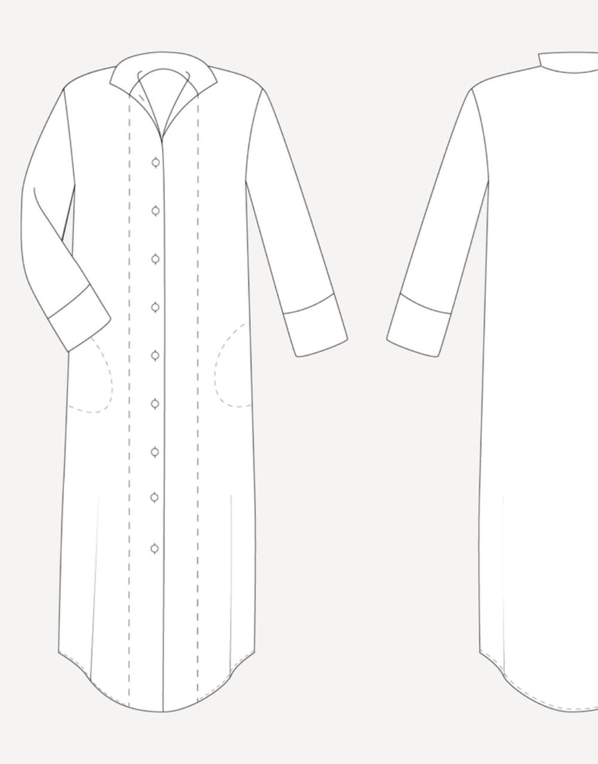 The Studio Shirt & Dress, The Avid Seamstress Sewing Pattern