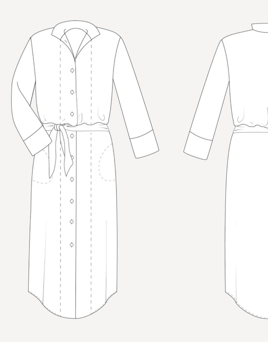 The Studio Shirt & Dress, The Avid Seamstress Sewing Pattern