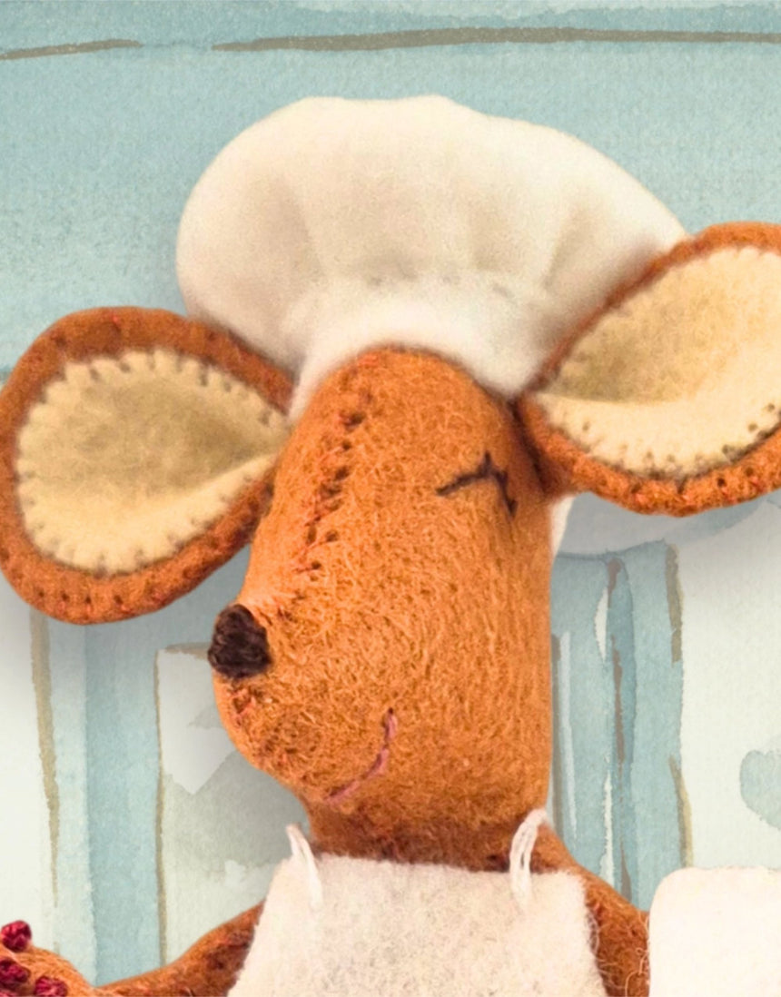 Little Mouse the Baker Felt Craft Mini Kit, Corinne Lapierre