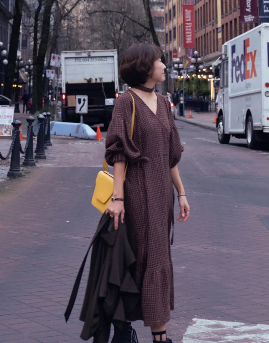 Tie Dress NO 2 PDF Pattern, Sewing Therapy
