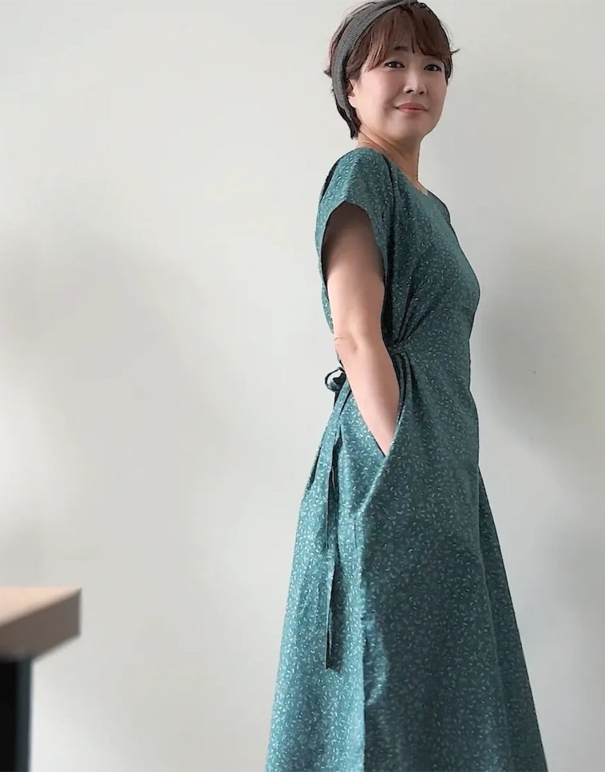 Tie Dress Pattern PDF Pattern, Sewing Therapy