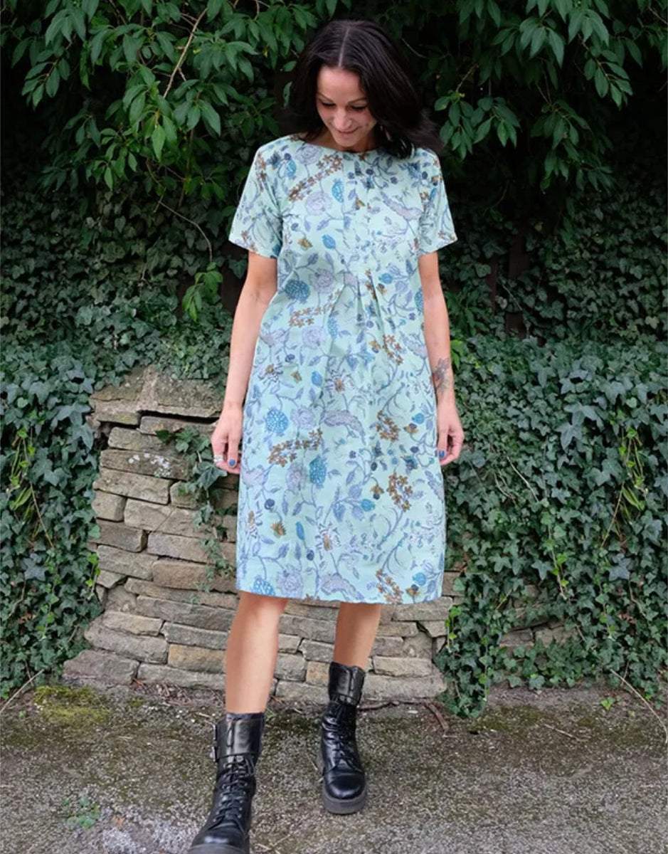 Triple Tuck Smock Paper Sewing Pattern, Sew Different – Clothkits