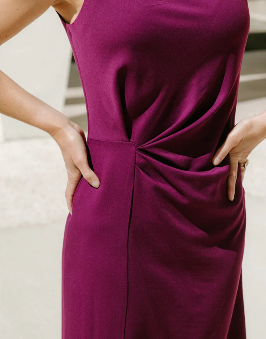 La Robe Twist Dress Sewing Pattern, Maison Fauve