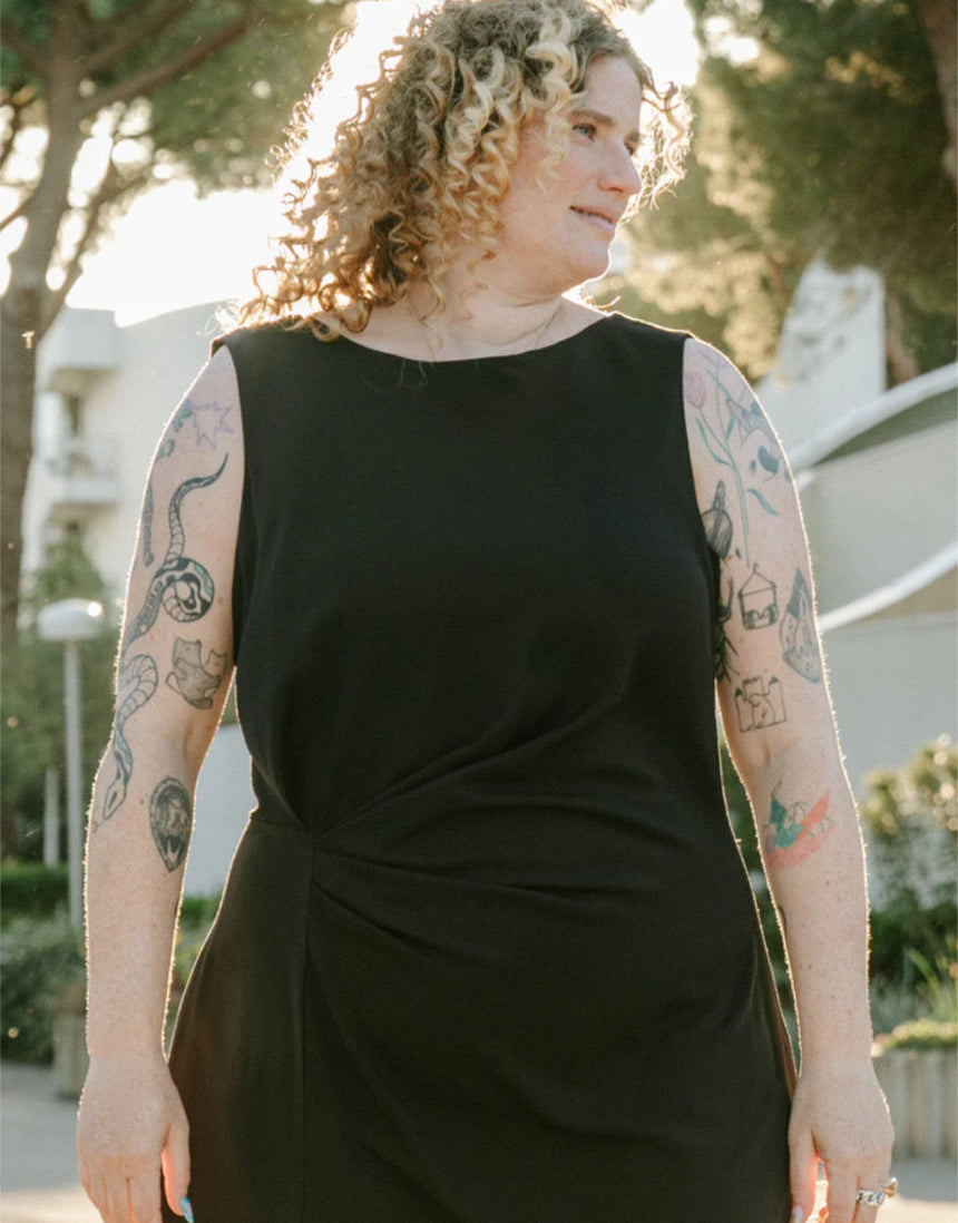 La Robe Twist Dress Sewing Pattern, Maison Fauve
