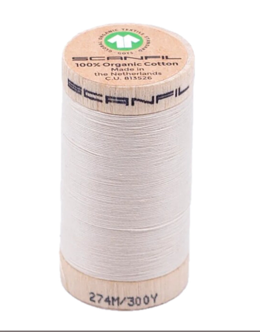 Scanfil Organic Cotton Thread Spools 30/2 Weight