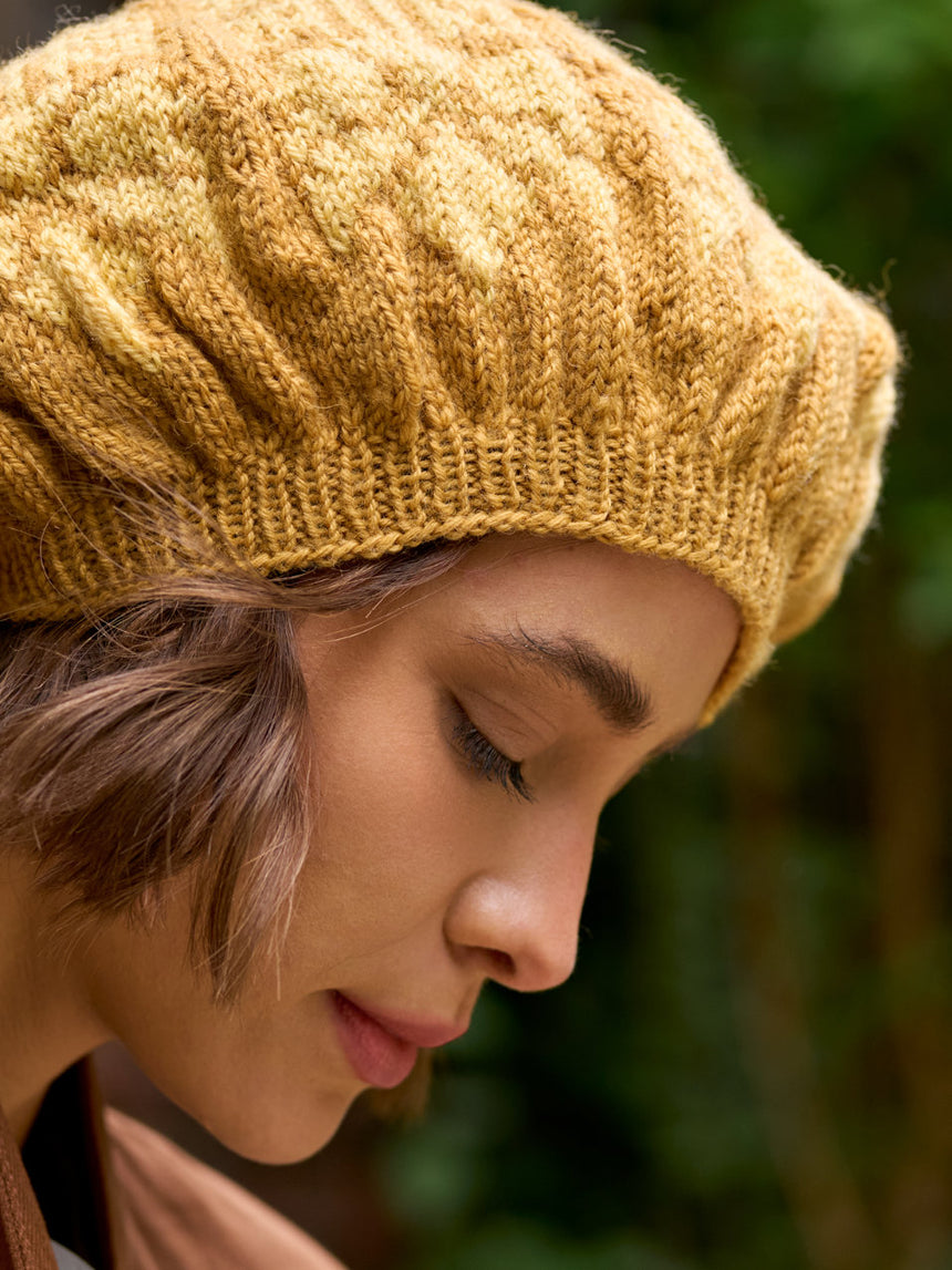 Arcadia Beret & Mittens Yarn & Pattern Knitting Kit, West Yorkshire Spinners