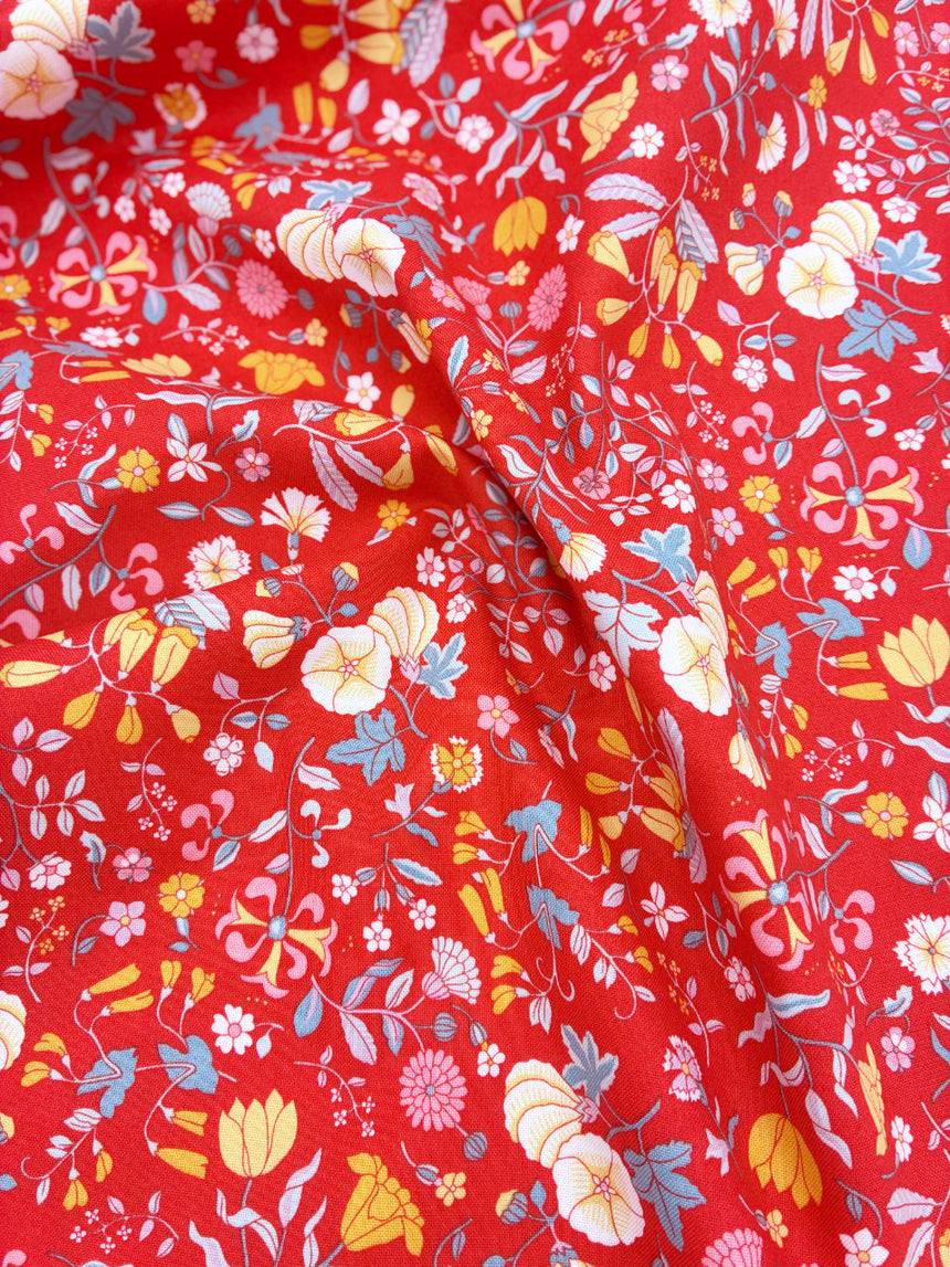 Liberty Fabrics Lasenby Quilting Cotton, Everlasting - Wildflower Field B