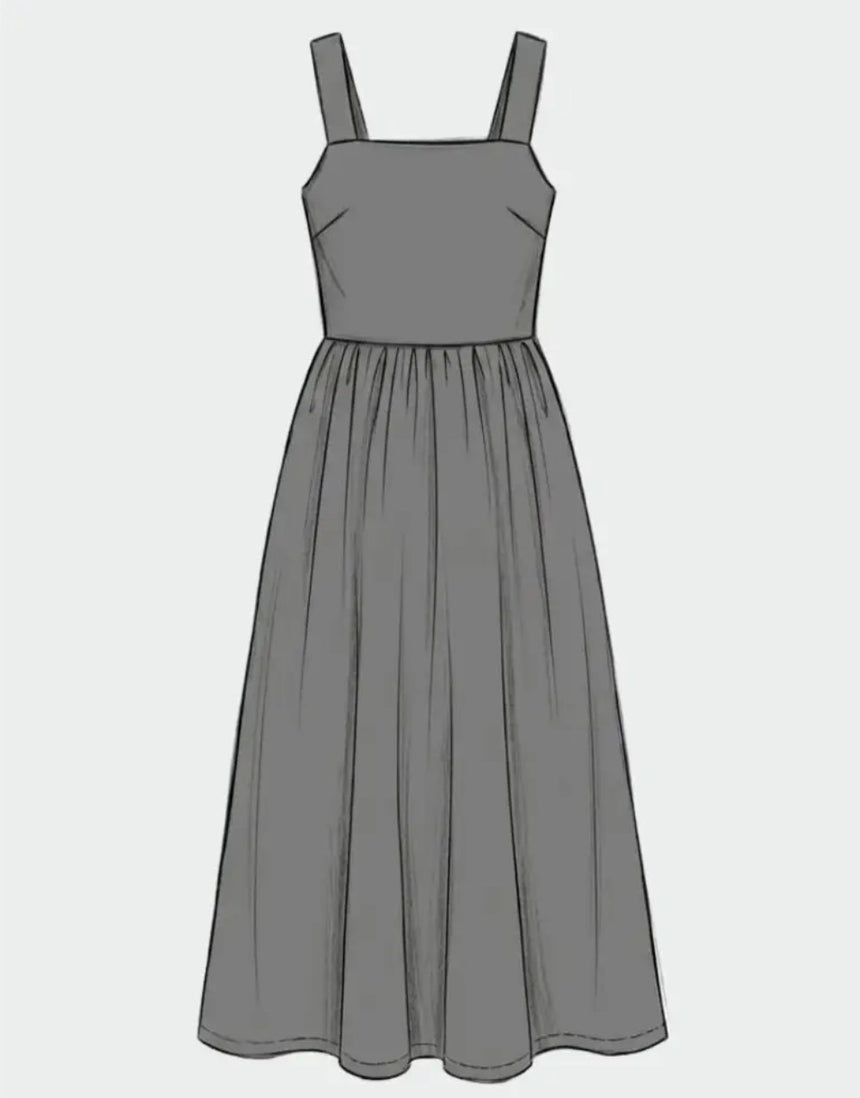 Alessia Dress Paper Sewing Pattern, Ciao Patterns
