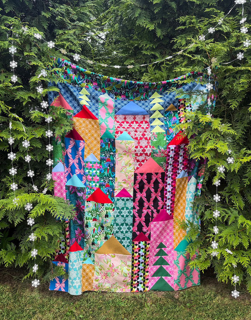 Soltice Peaceful Cotton Fabric, Cozy Christmas by Anna Maria Textiles