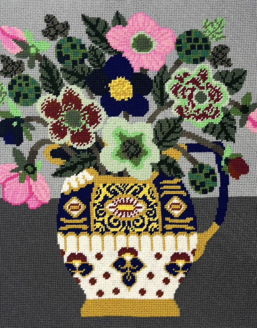 Helleborus Tapestry Printed Canvas Kit, Vanessa Bowman