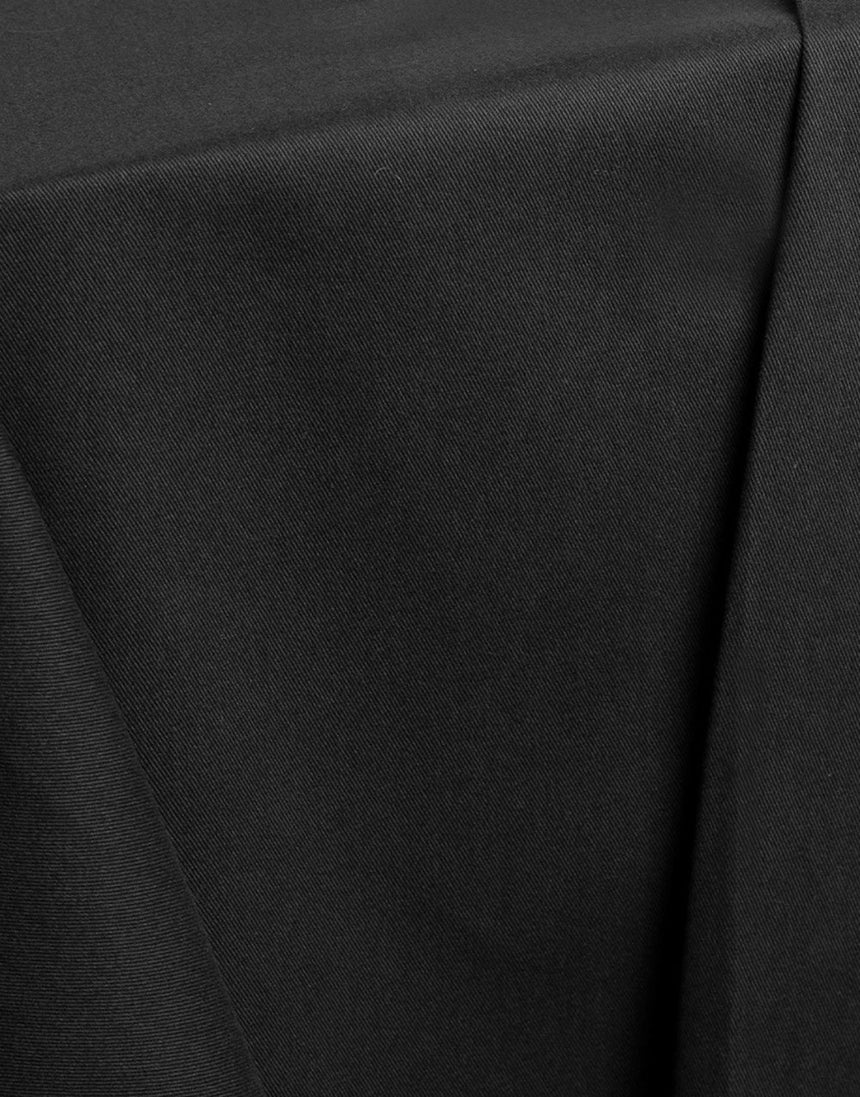 Black Light Cotton Gabardine Twill Fabric, Atelier Brunette