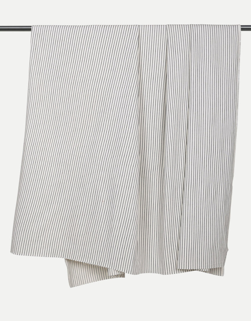 Off-White Striped Denim Fabric Fabric, Atelier Brunette