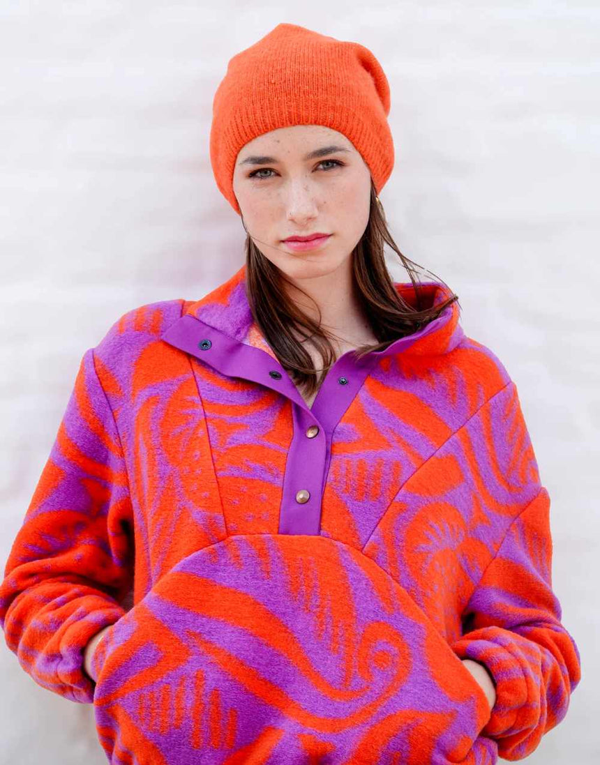 Julia Sweater Limited Edition Wool-Fleece Dressmaking Kit, Atelier Jupe