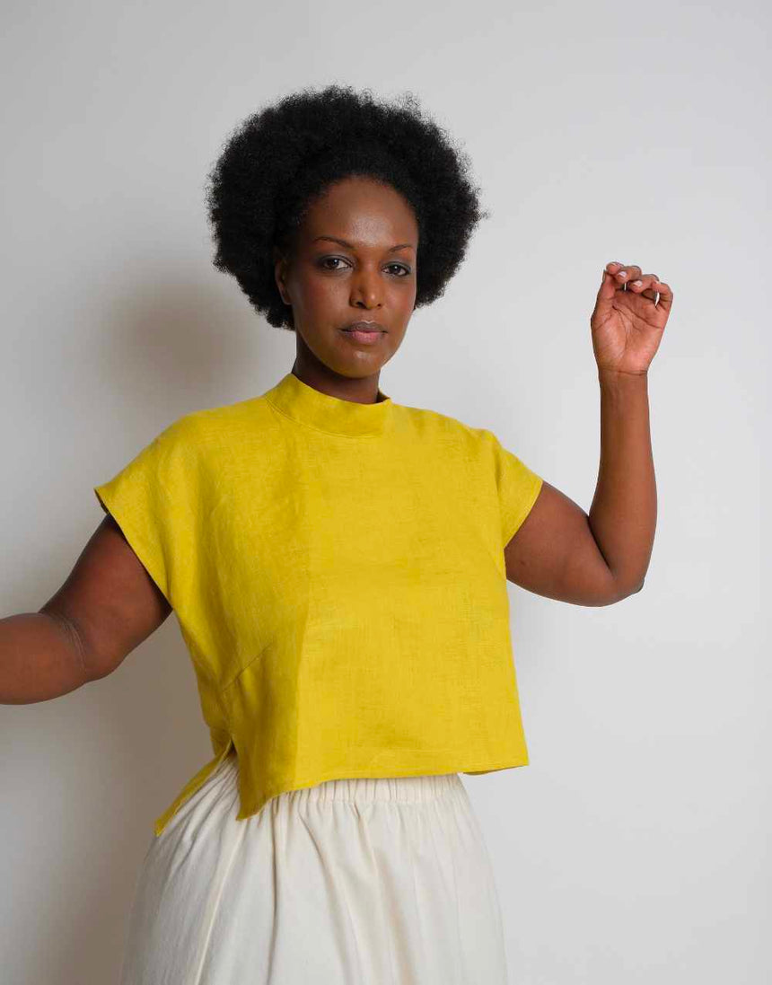 Tie Top Zero Waste Sewing PDF Pattern, Birgitta Helmersson