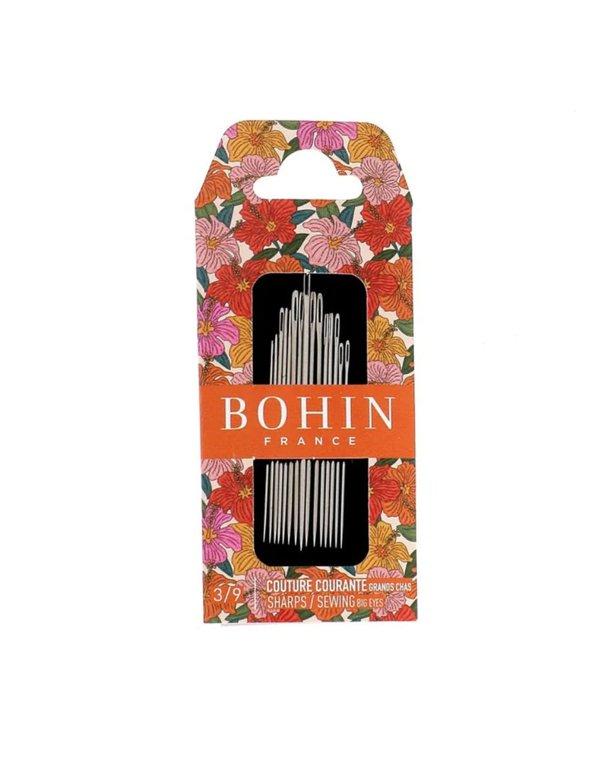 Bohin Blossom Long Sharps Sewing Needle Book