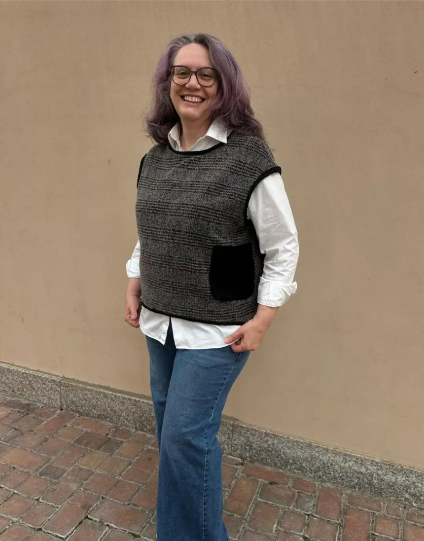 Tina Tank Top Paper Sewing Pattern, Ciao Patterns