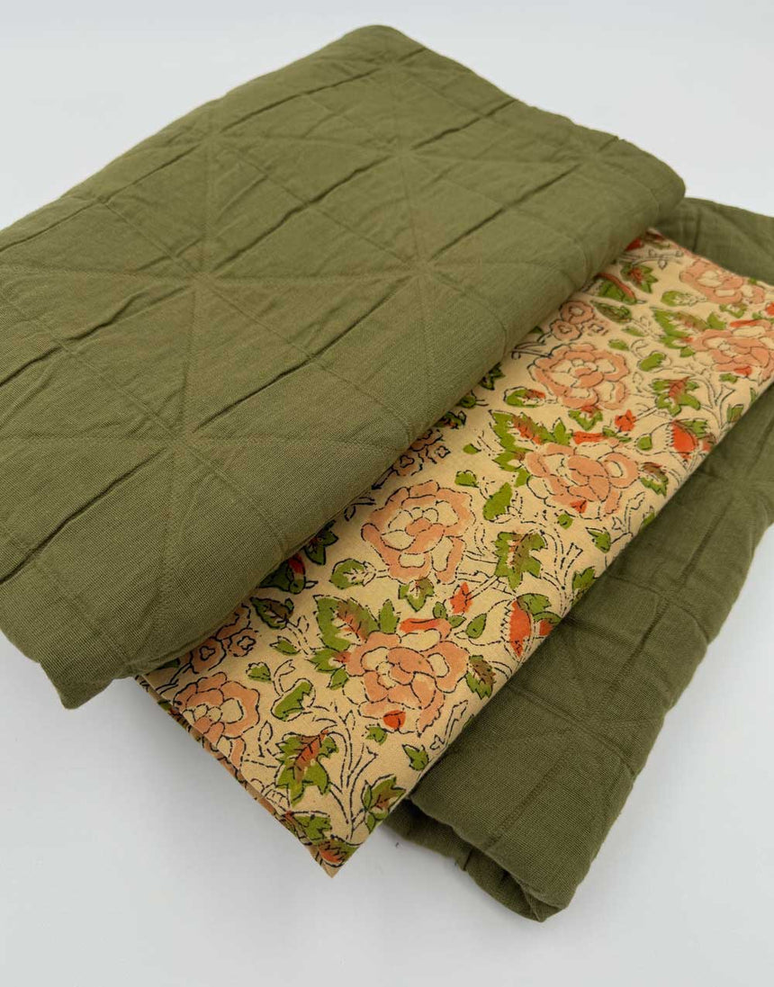 Quilted Jacquard Reversible Boxy Jacket Dressmaking Kit, Clothkits®