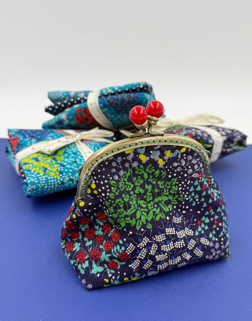 Liberty Fabrics Clasp Purse Clothkits® Sewing Kit with Liberty Fabrics